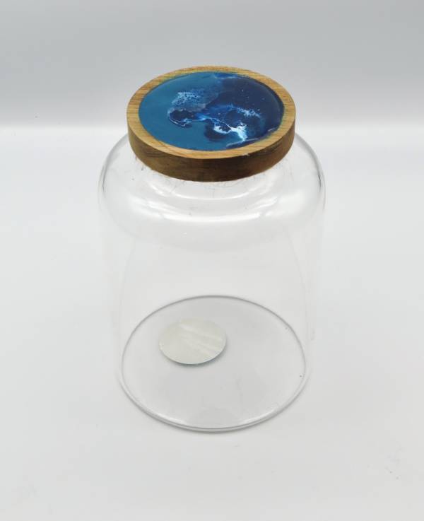 - a , glass, wood Sculpture by Andrea Ganoczyova, measuring 20 x 13 cm (H x W) £30